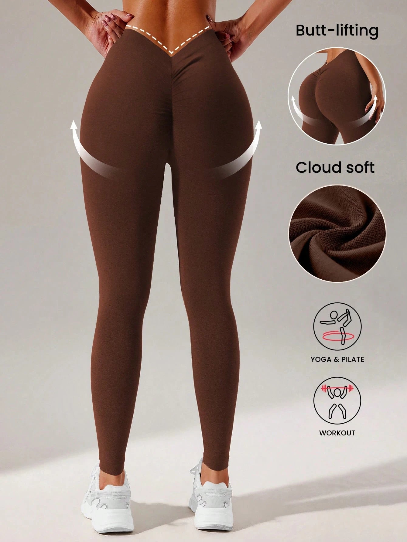 Seamluxe Sport Seamless High Elasticity Sports Leggings