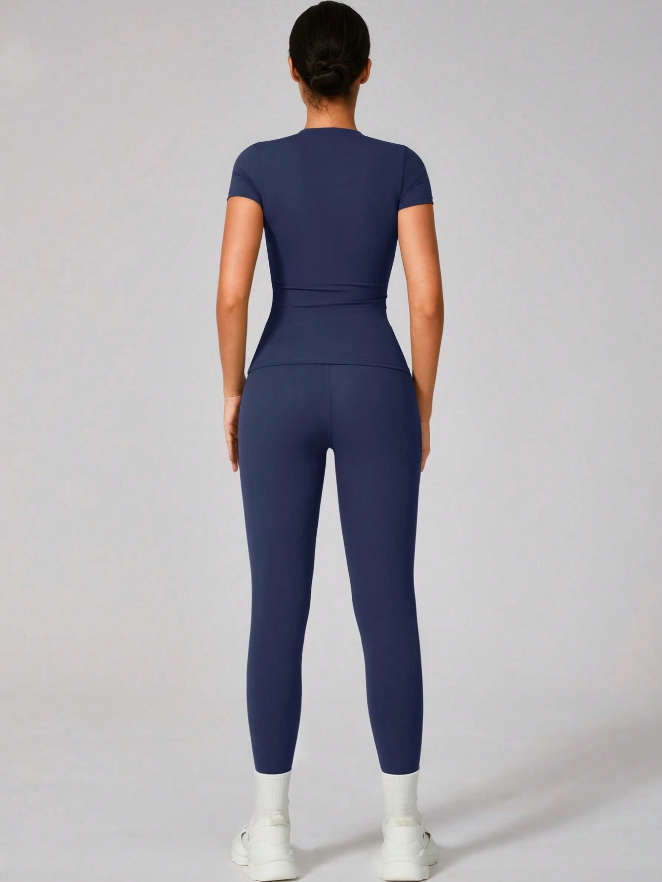 Soft Moisture Wicking Crew Neck Short Sleeve