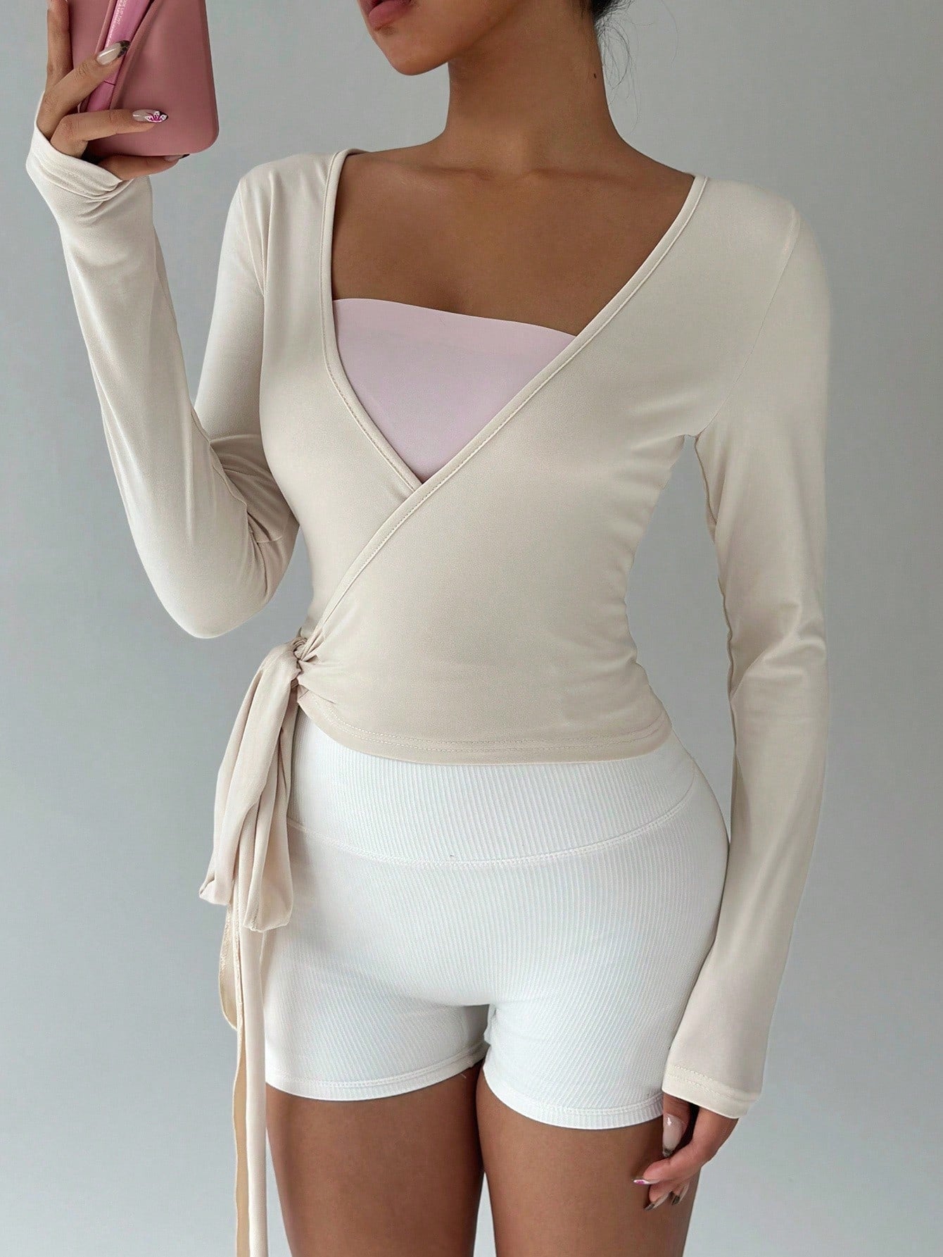 Flirla Pink Yoga/Pilate Fits  Jacket