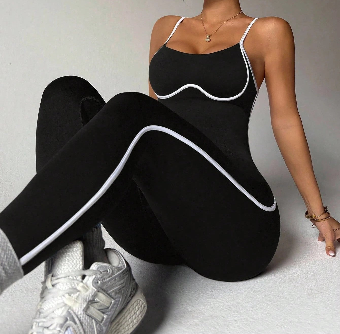 Sport Studio Women's Backless Strap Jumpsuit