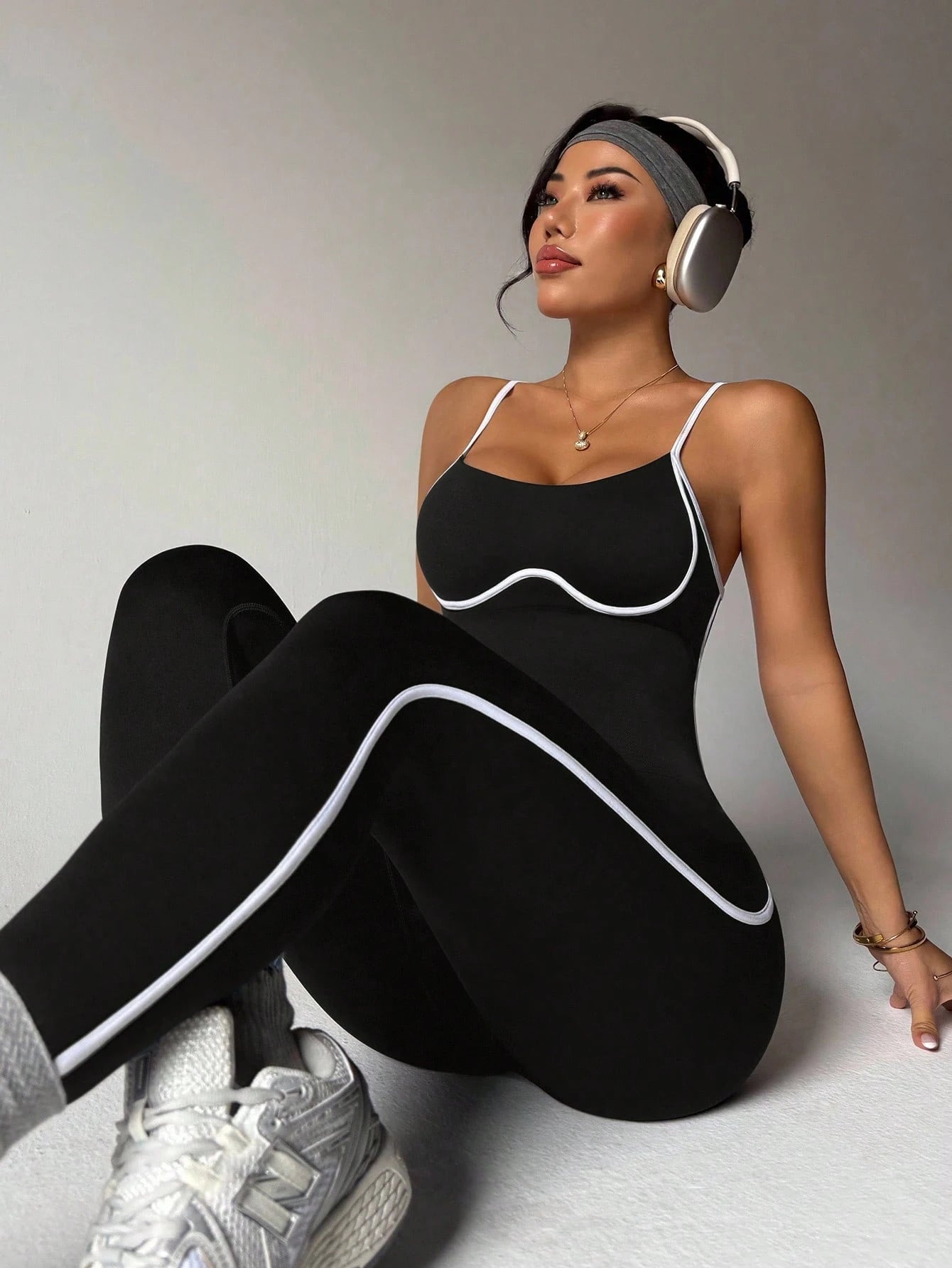 Sport Studio Women's Backless Strap Jumpsuit