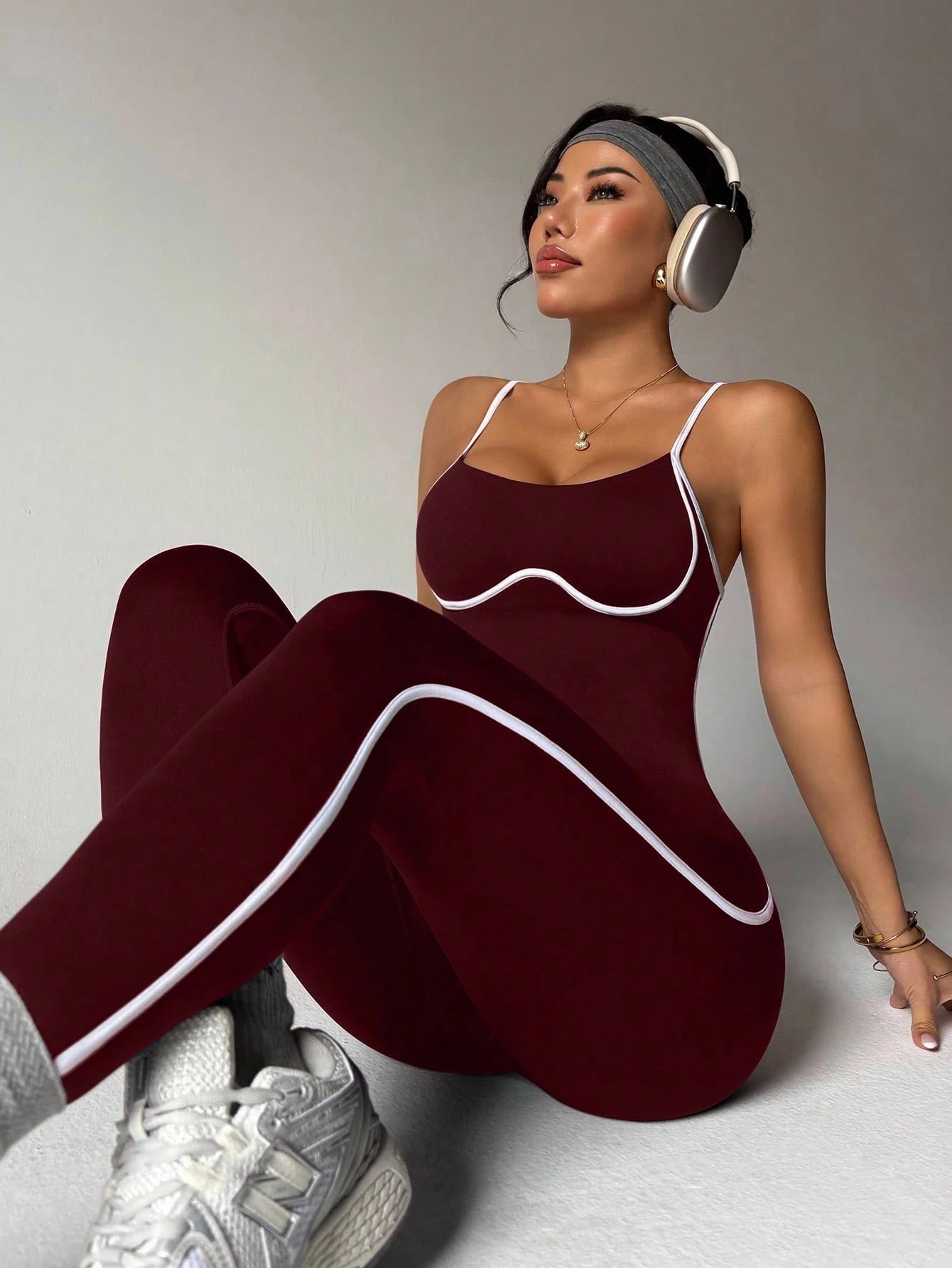 Sport Studio Women's Backless Strap Jumpsuit
