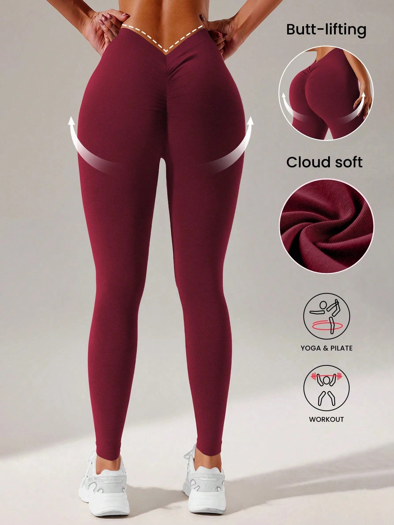 Seamluxe Sport Seamless High Elasticity Sports Leggings