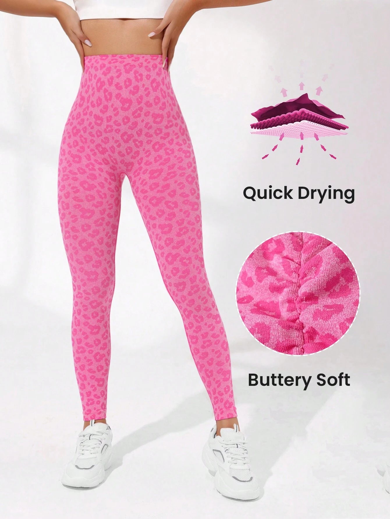 Seamluxe Sport Seamless High Elasticity Sports Leggings