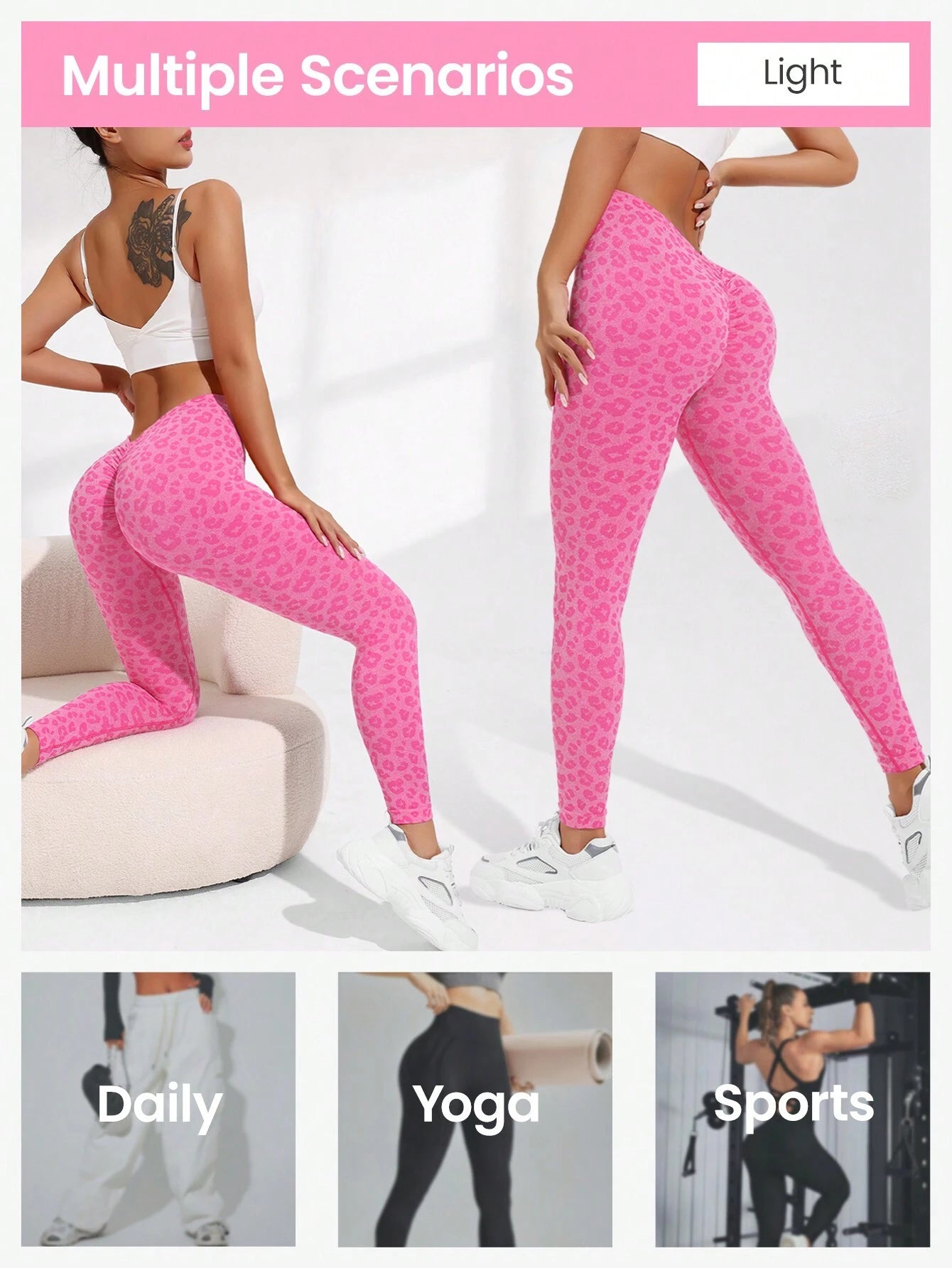 Seamluxe Sport Seamless High Elasticity Sports Leggings
