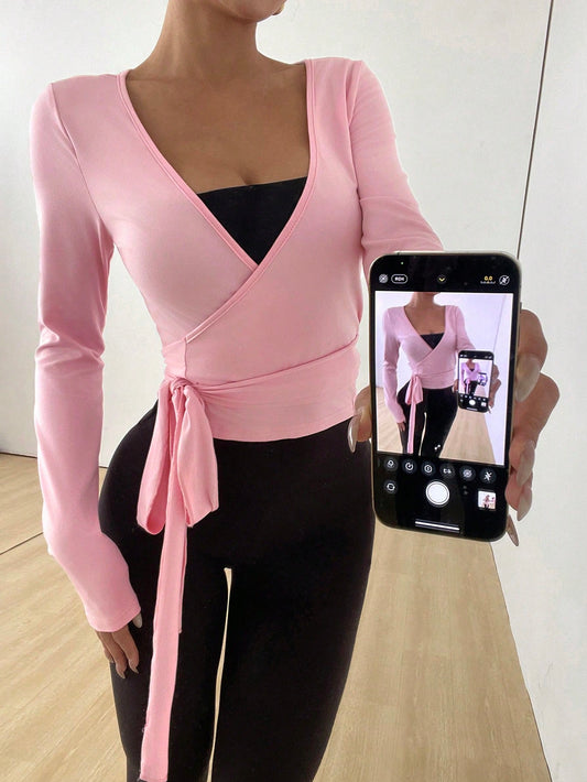 Flirla Pink Yoga/Pilate Fits  Jacket