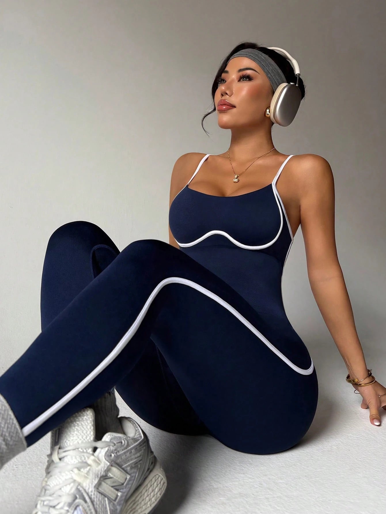Sport Studio Women's Backless Strap Jumpsuit