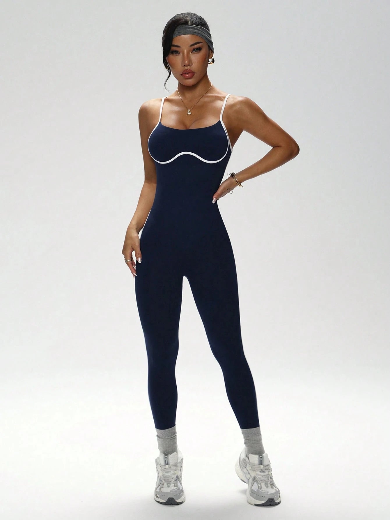 Sport Studio Women's Backless Strap Jumpsuit